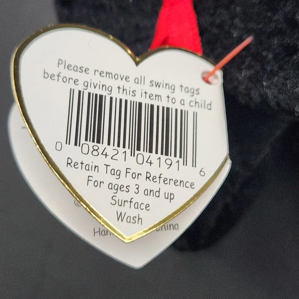 Vintage Retired‎ GiGi TY Beanie Baby Poodle Dog
